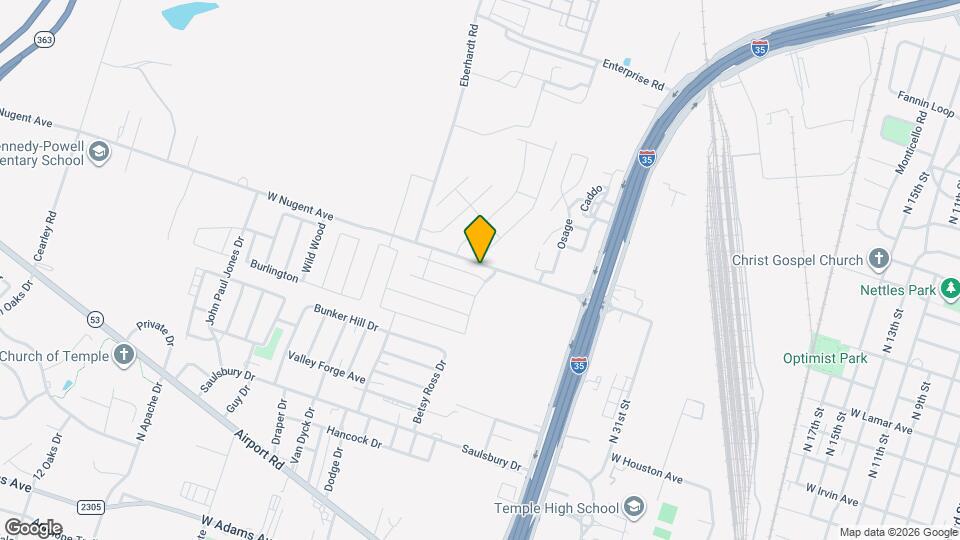 2212 Bellmont Map and Location Details