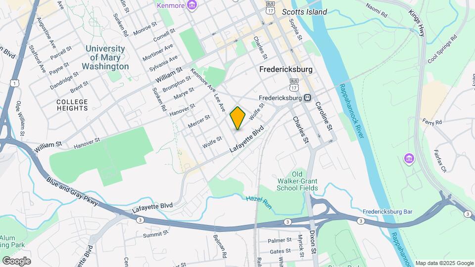 511 Spottswood St Mapa y Detalles de la Ubicación
