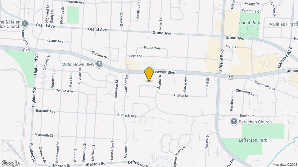 3701 Greenview Dr Map and Location Details