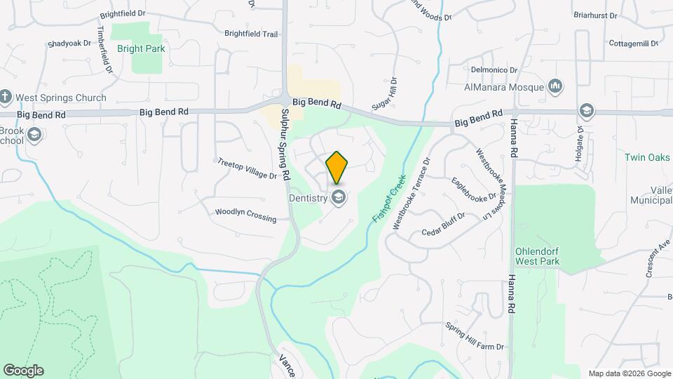 701 Ridgeside Dr, Unit #J Mapa y Detalles de la Ubicación