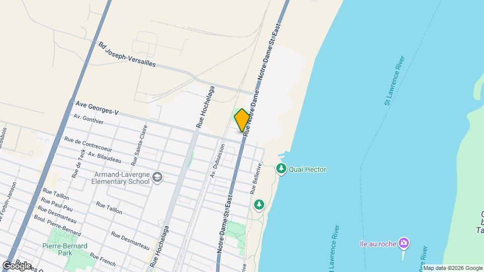 9769-9793 Notre-Dame Rue E Map and Location Details