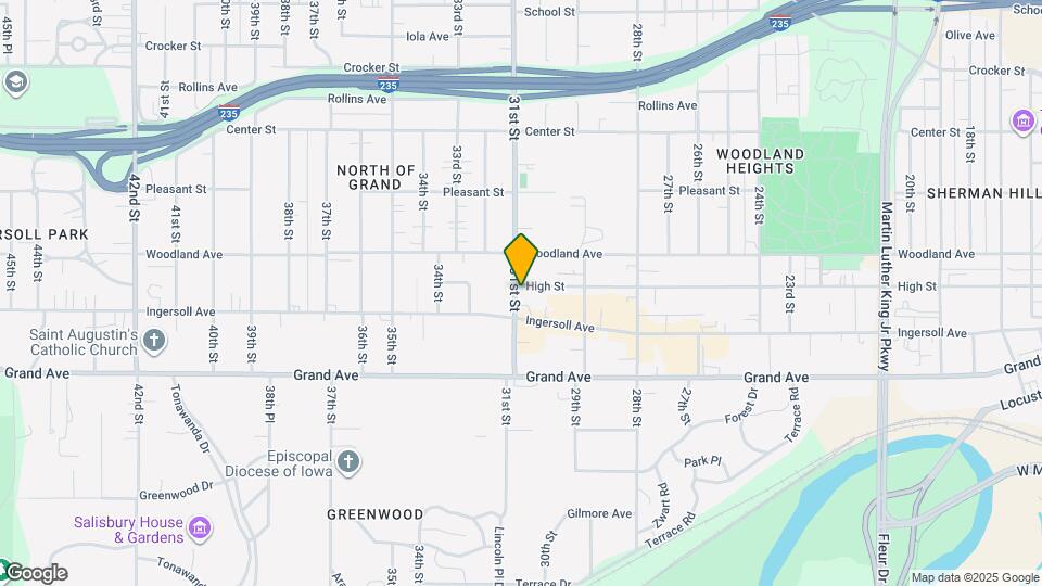 3024 High St Map and Location Details