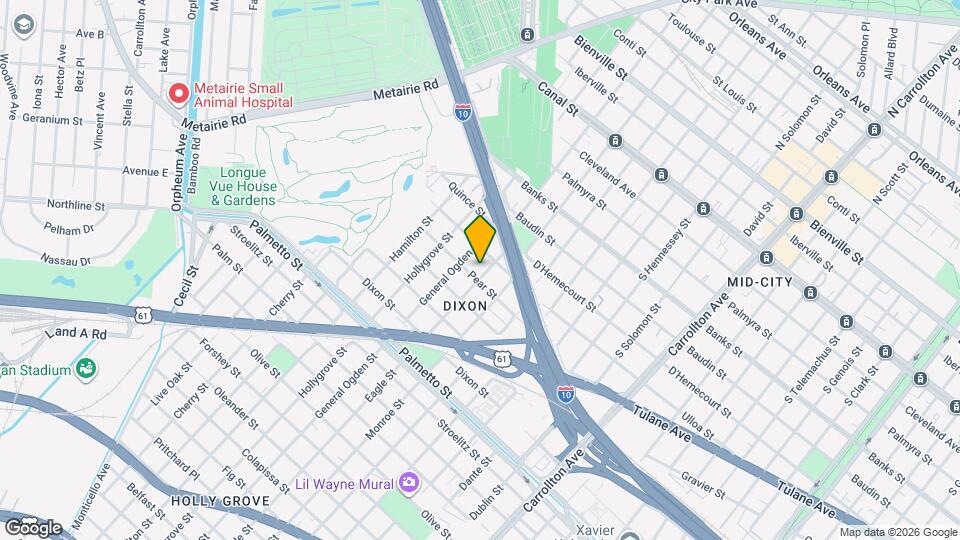 4210 Eagle St Map and Location Details