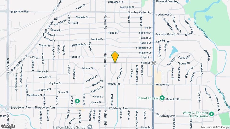5130 Vicki St Map and Location Details