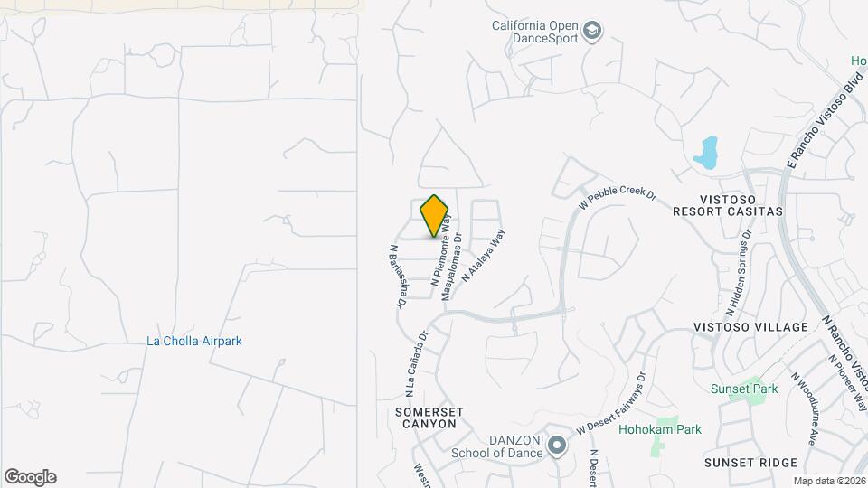 1237 W Vinovo Pass Map and Location Details