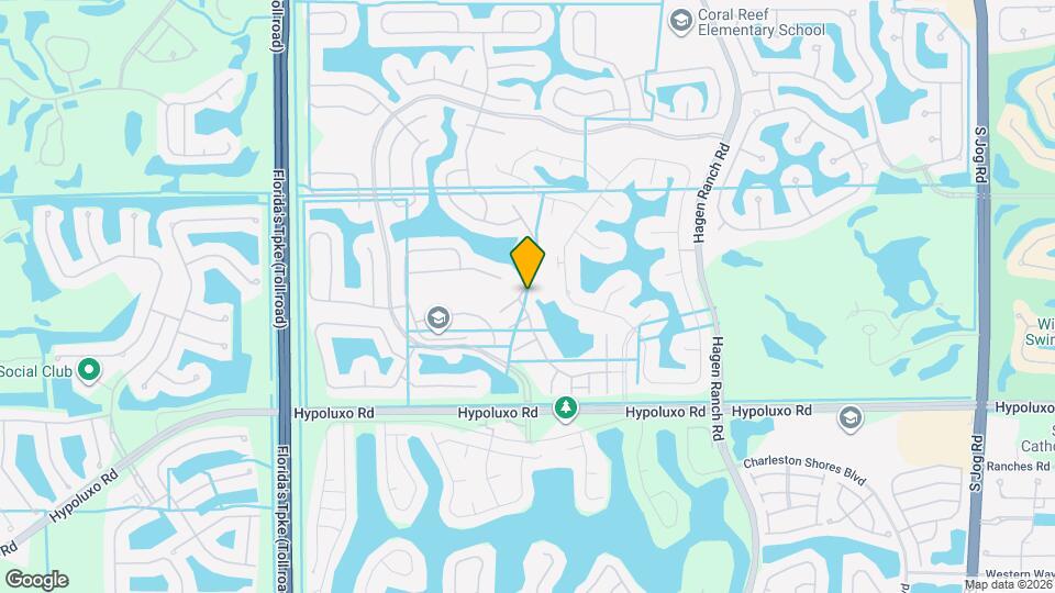 6916 Crooked Fence Dr Map and Location Details