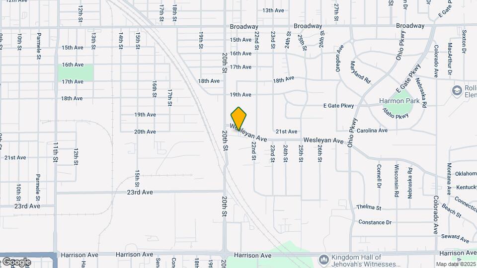 2505 Wesleyan Ave Map and Location Details