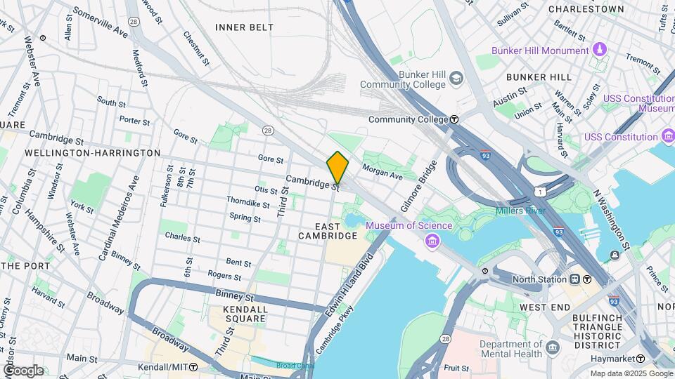 110 Cambridge St, Unit 116 willow- 116 Map and Location Details
