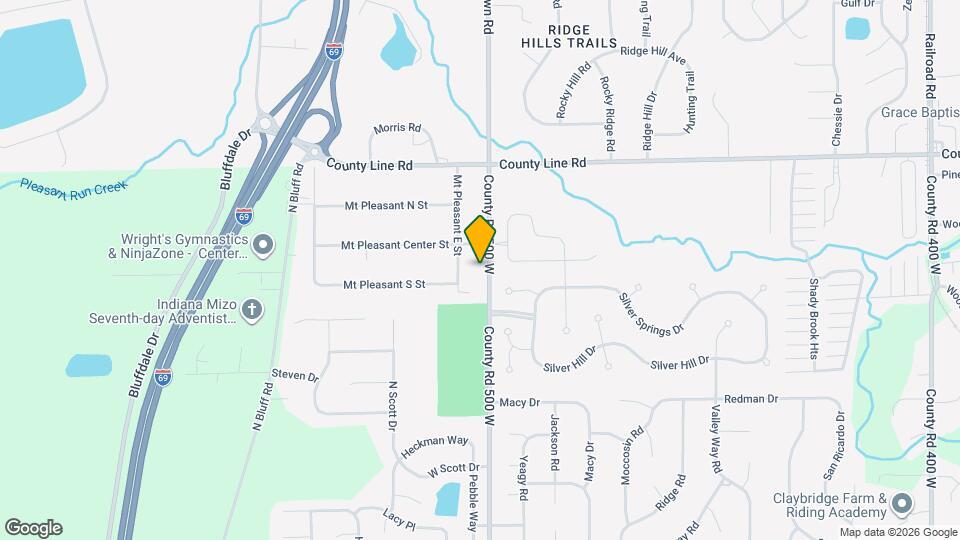 1108 N Morgantown Rd Map and Location Details