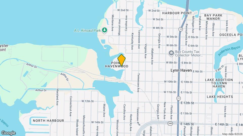 816 W 8th St Cir Map and Location Details