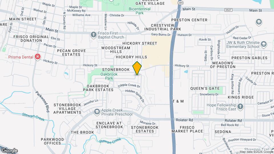 8465 Willow Creek Dr Mapa y Detalles de la Ubicación