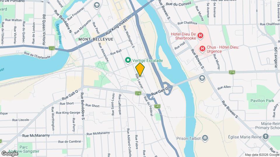 436 Laurier Rue Map and Location Details