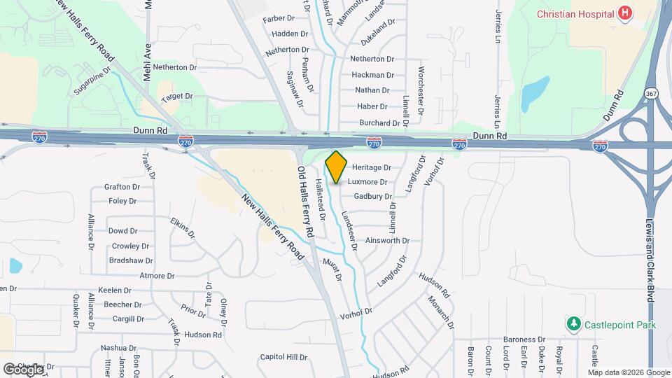 10805 Landseer Dr Map and Location Details
