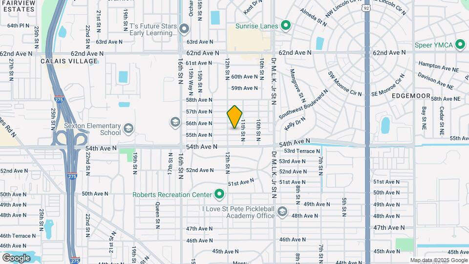 1131 55th Ave N Map and Location Details