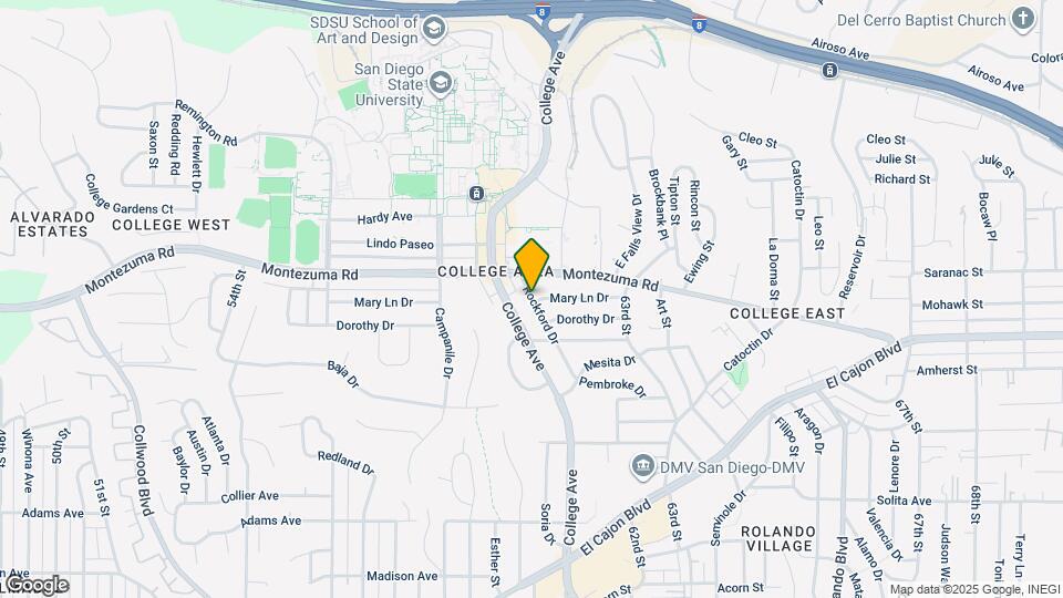 5058-5060 Rockford Dr Map and Location Details