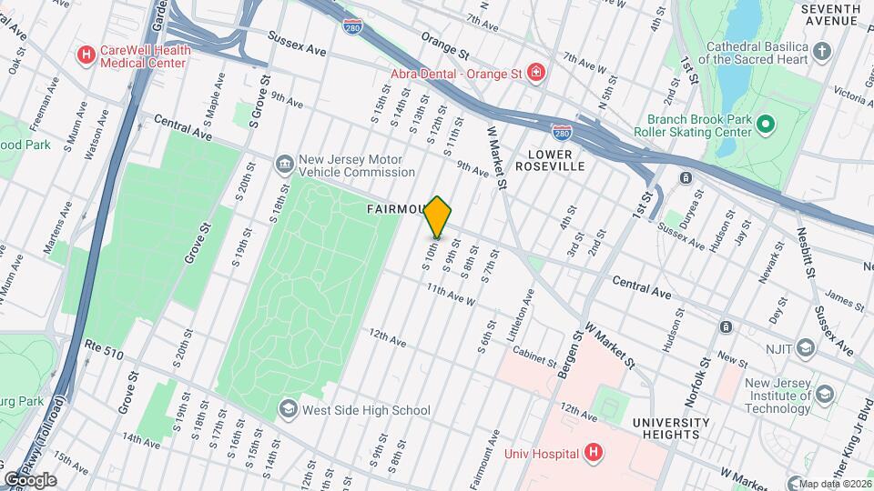 138 S 10th St, Unit 1 Mapa y Detalles de la Ubicación