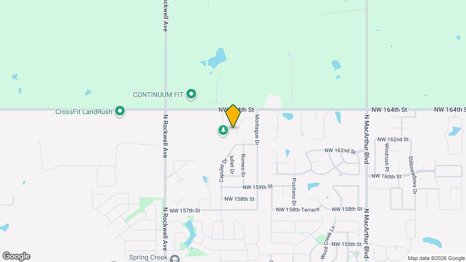 16301 Friar Ct Map and Location Details