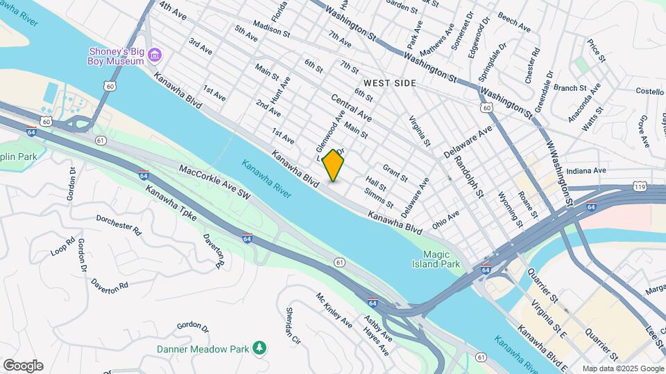 710 Kanawha Blvd W Map and Location Details