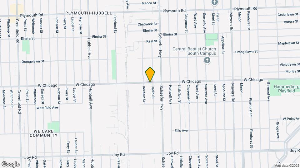 13701 W Chicago St Map and Location Details
