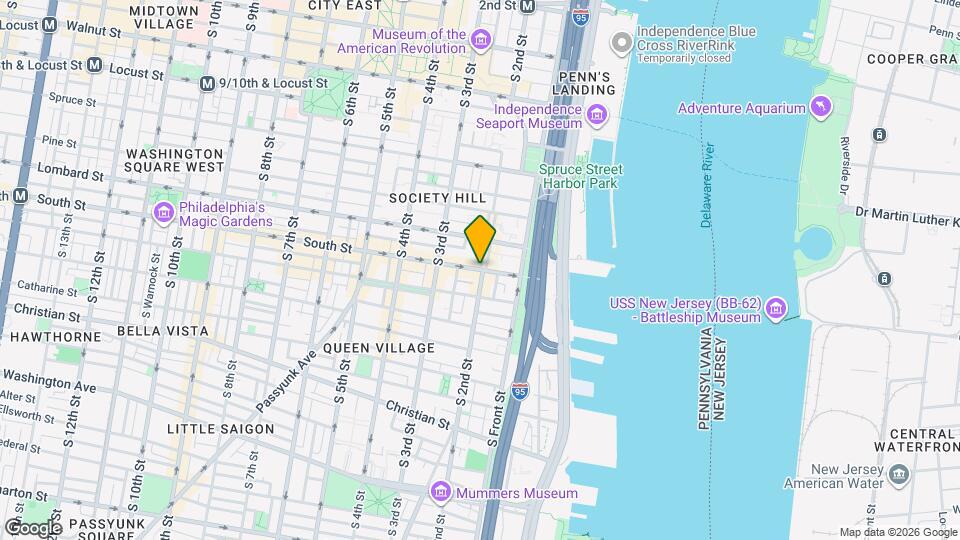 200 South St, Unit LARGE 2 BEDROOM W OFFICE Map and Location Details