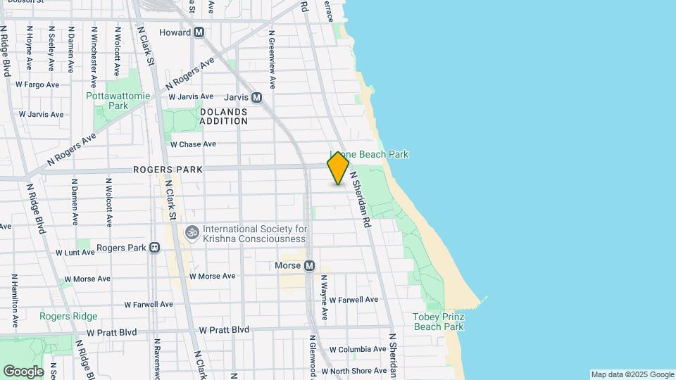 1330 W Estes Ave, Unit M07B Mapa y Detalles de la Ubicación