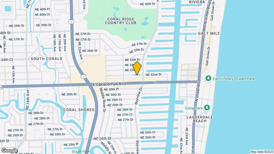 2748 NE 32nd St Map and Location Details