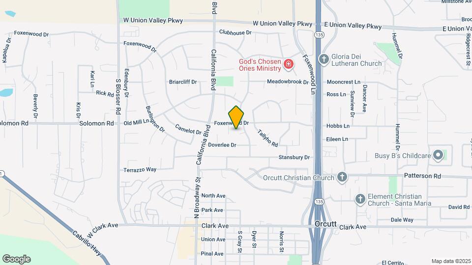 640 Newcastle Cir Map and Location Details