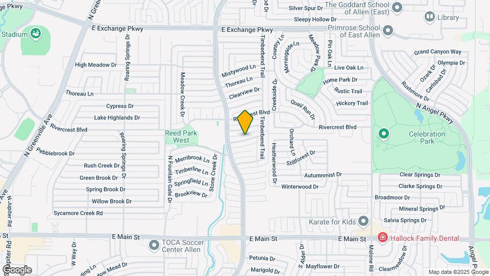 1313 Timberview Dr Map and Location Details