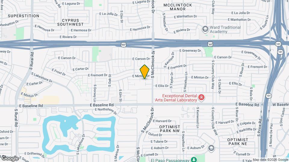 4818 S Alder Dr, Unit 4818 S Alder Drive Tempe Az Mapa y Detalles de la Ubicación