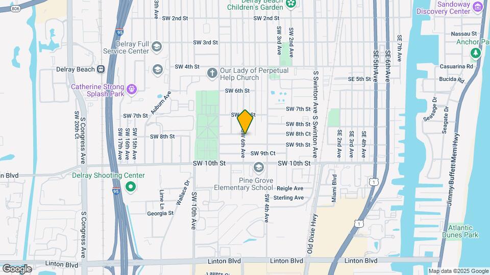 825 SW 6th Ave Map and Location Details