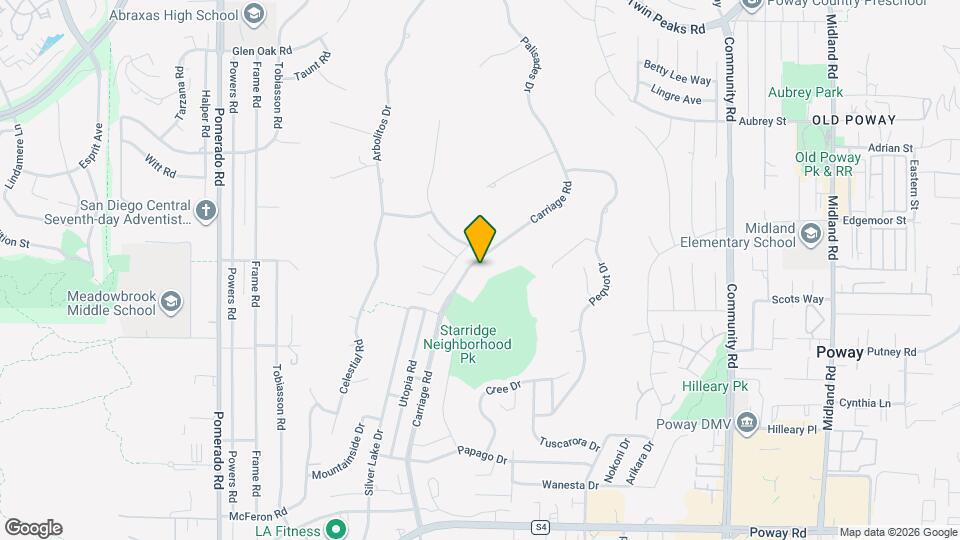 13887 Carriage Rd Map and Location Details