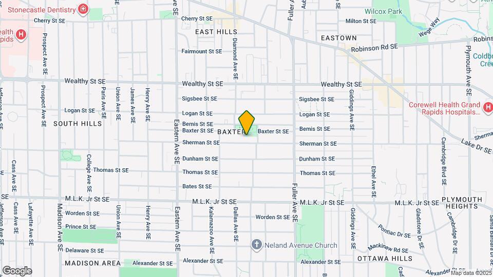 1021 Sherman St SE Map and Location Details