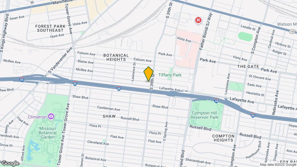 3909 Lafayette Ave Map and Location Details