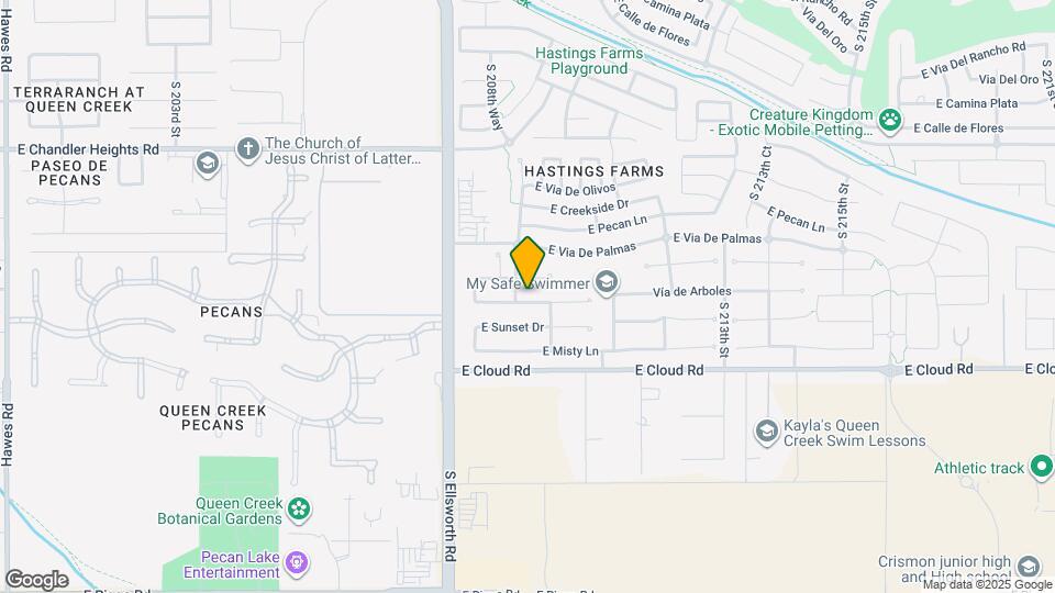 20932 Vía de Arboles Map and Location Details