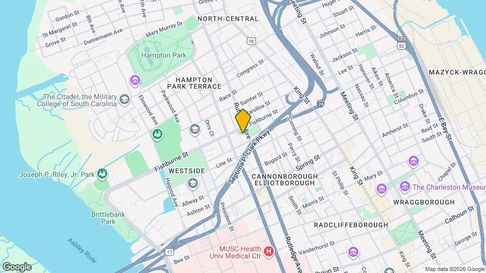 519 Rutledge Ave Map and Location Details