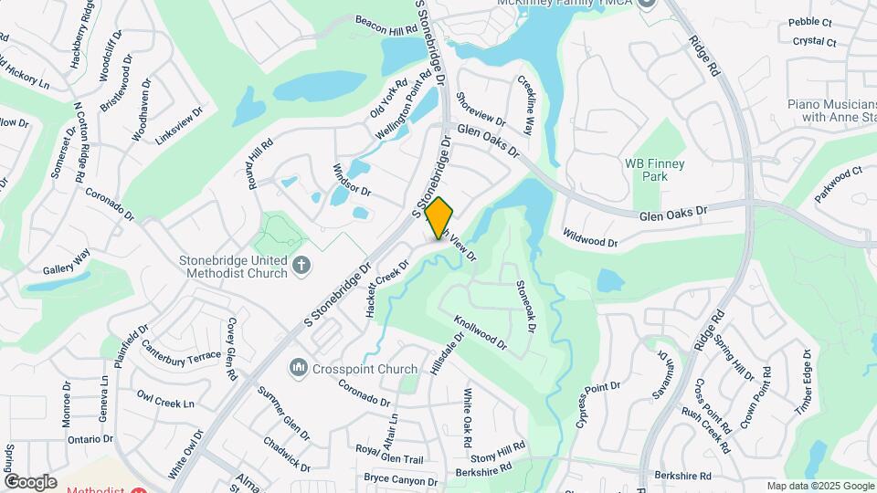 1409 Hackett Creek Dr, Unit 1409A Map and Location Details