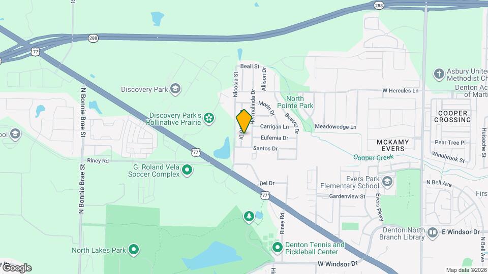 3432 Crisoforo Dr Map and Location Details