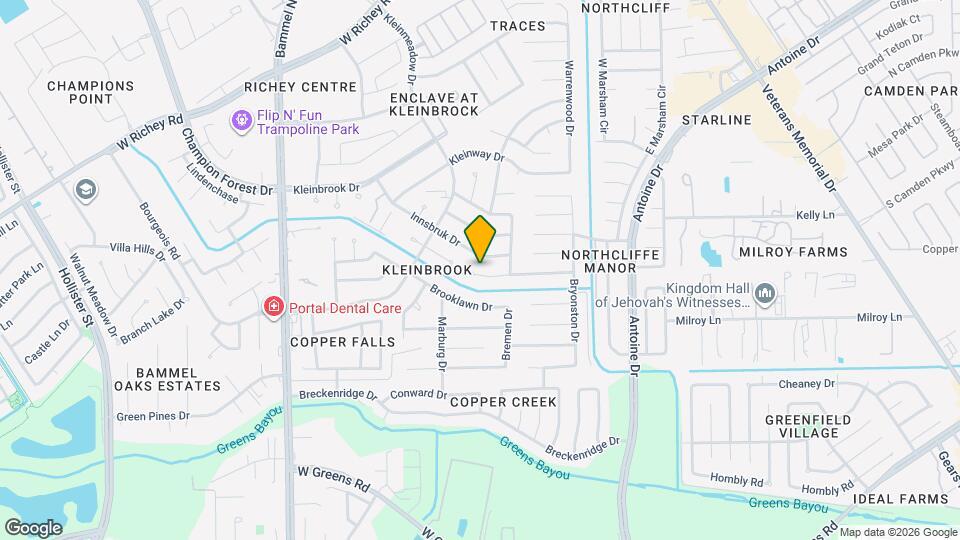 4706 Trevor Hill Dr Map and Location Details