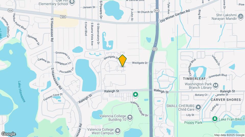 5962 Westgate Dr Map and Location Details