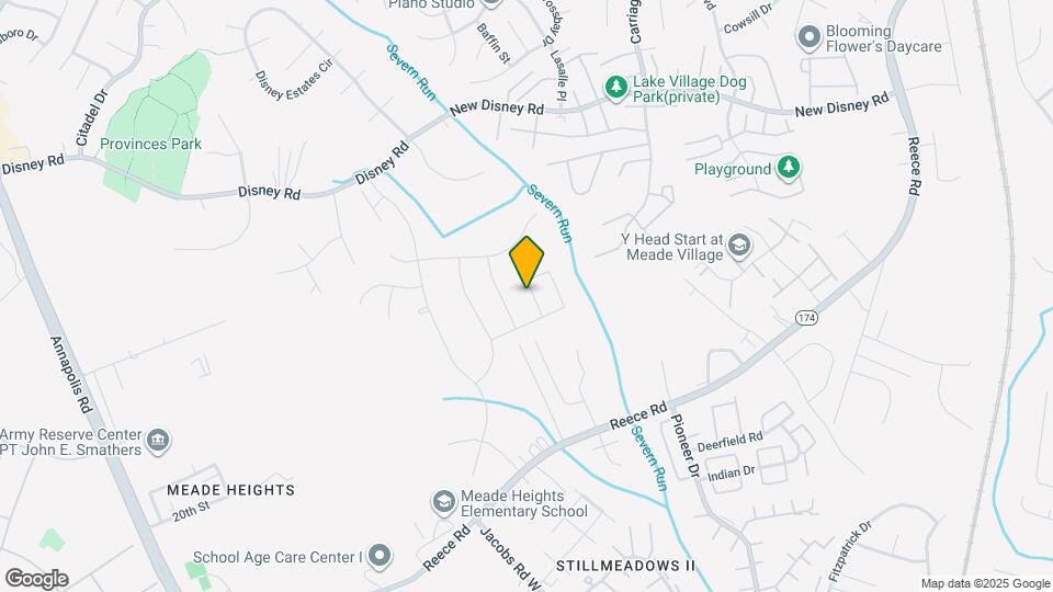 8526 Pine Springs Dr Map and Location Details