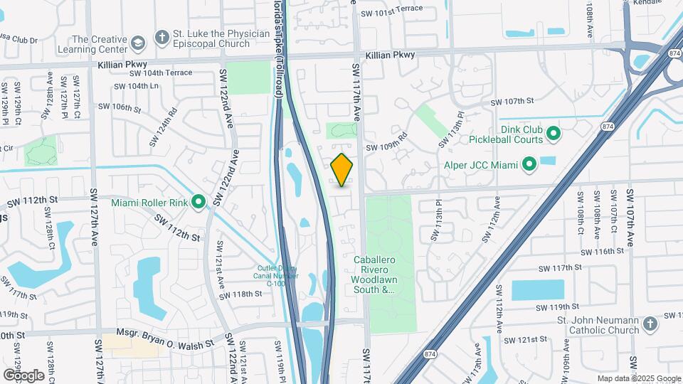 11731 SW 112th Terrace Map and Location Details