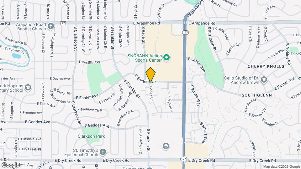 7106 S Vine Cir E Map and Location Details