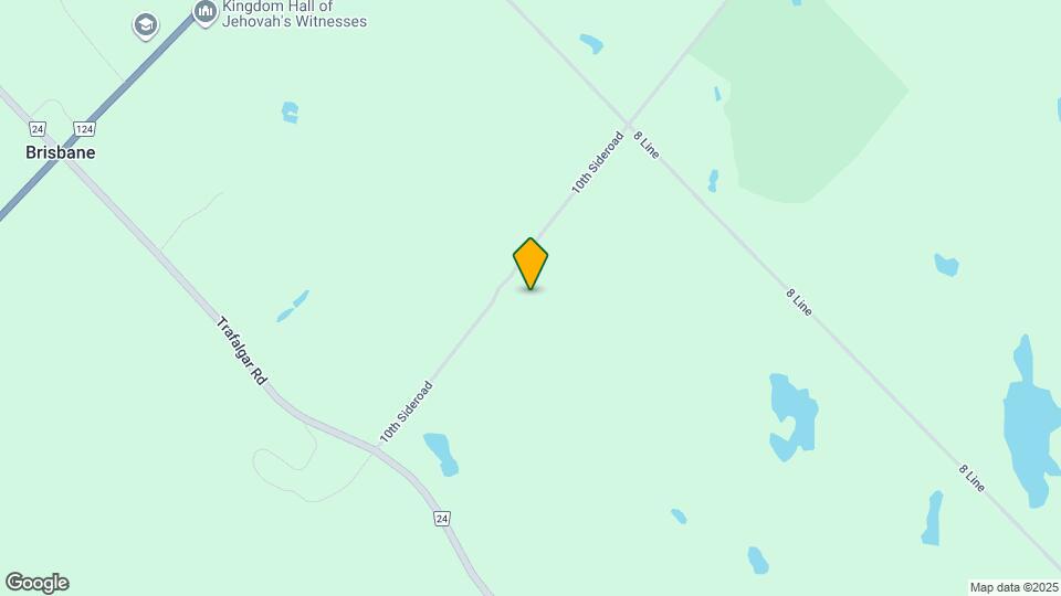 9449 10th Sideroad Map and Location Details