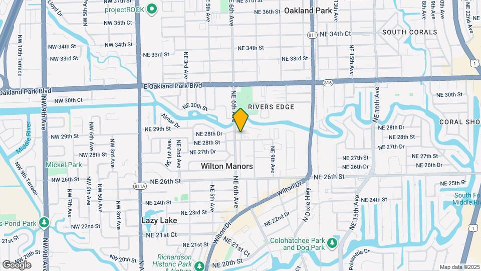 2805 NE 6th Ln Map and Location Details