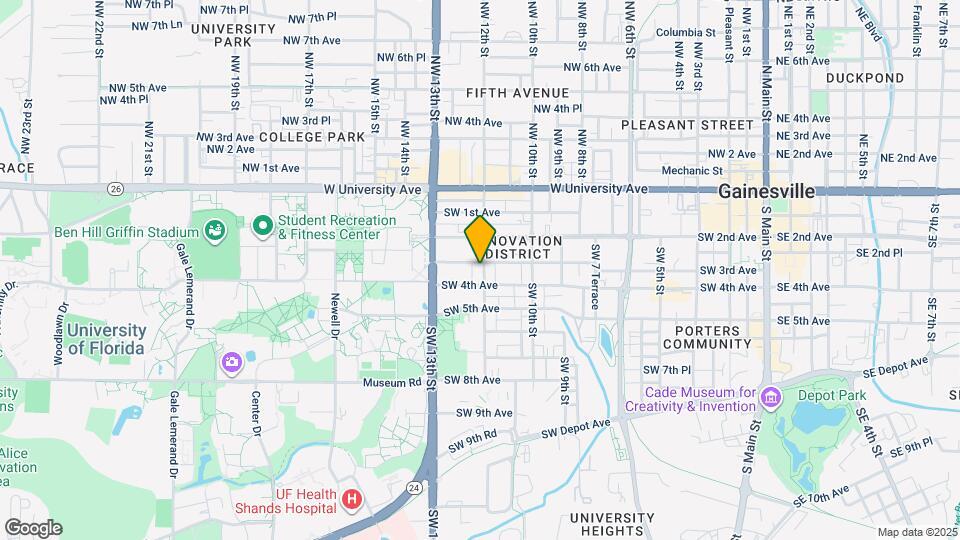 310 SW 12th St Map and Location Details
