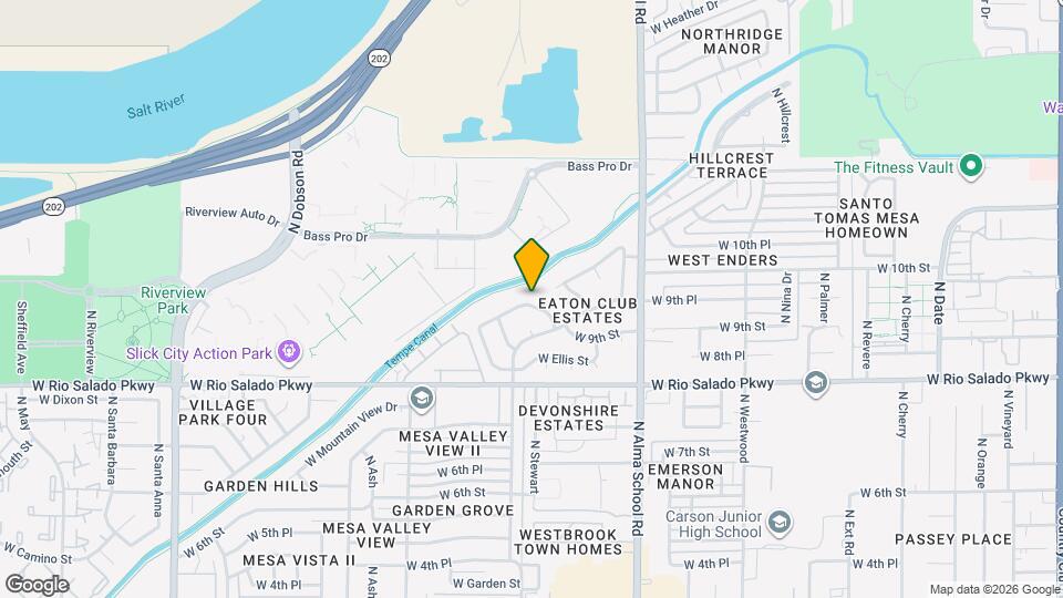 1350 W Escarpa St Map and Location Details