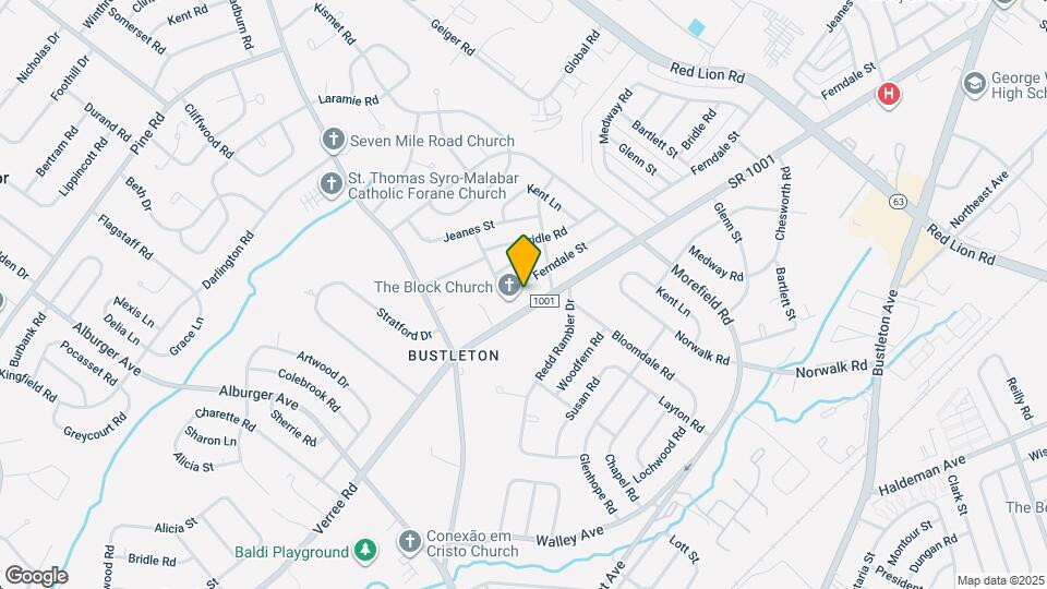 9813 Ferndale St Map and Location Details