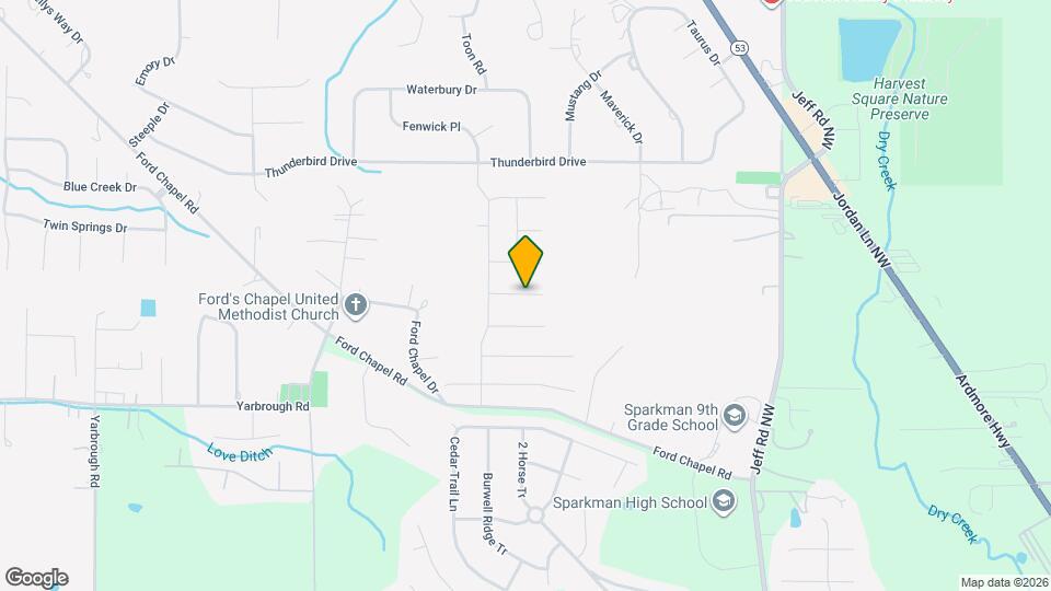 109 Ashby Pond Dr Map and Location Details