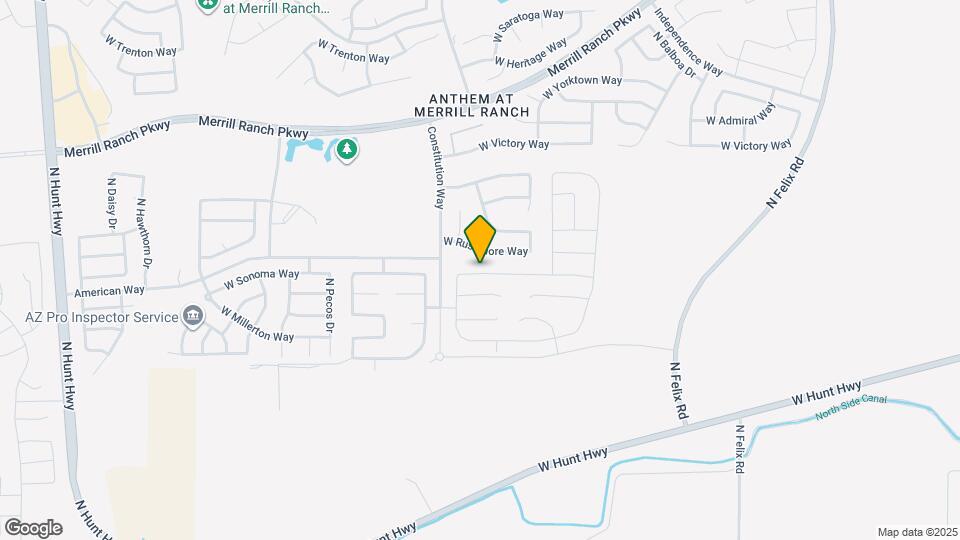 6652 W Sonoma Way Map and Location Details