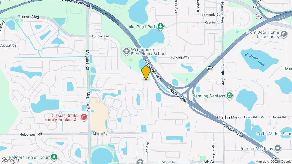 608 Bridge Creek Blvd Map and Location Details